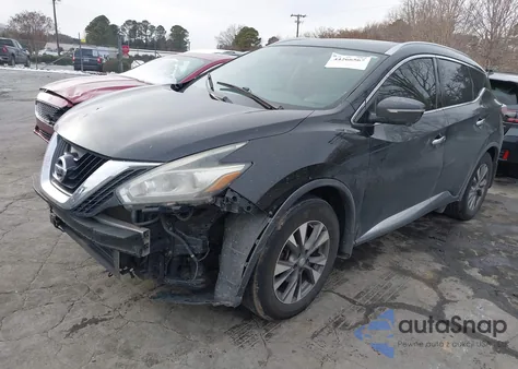 2015 Nissan Murano Sl из США, поврежденный, VIN 5N1AZ2MH1FN205016